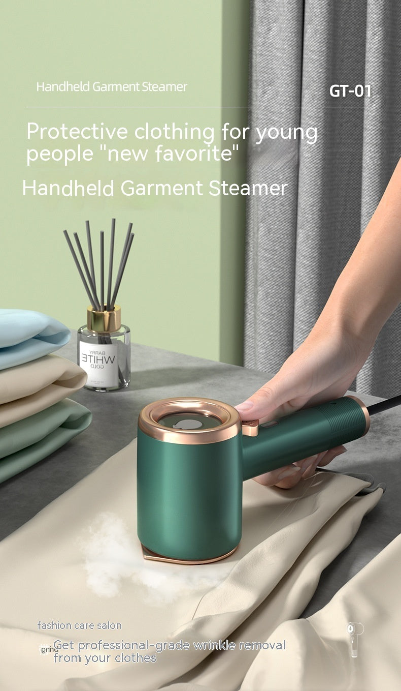 Portable Mini Garment Steamer – Wrinkle-Free Clothes Anywhere!